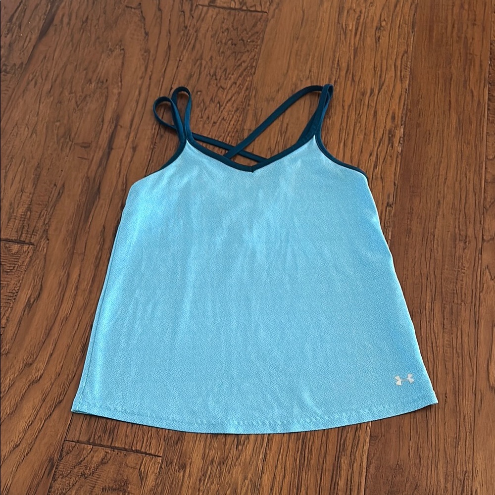 Under Armour Sky Blue Strappy Tank